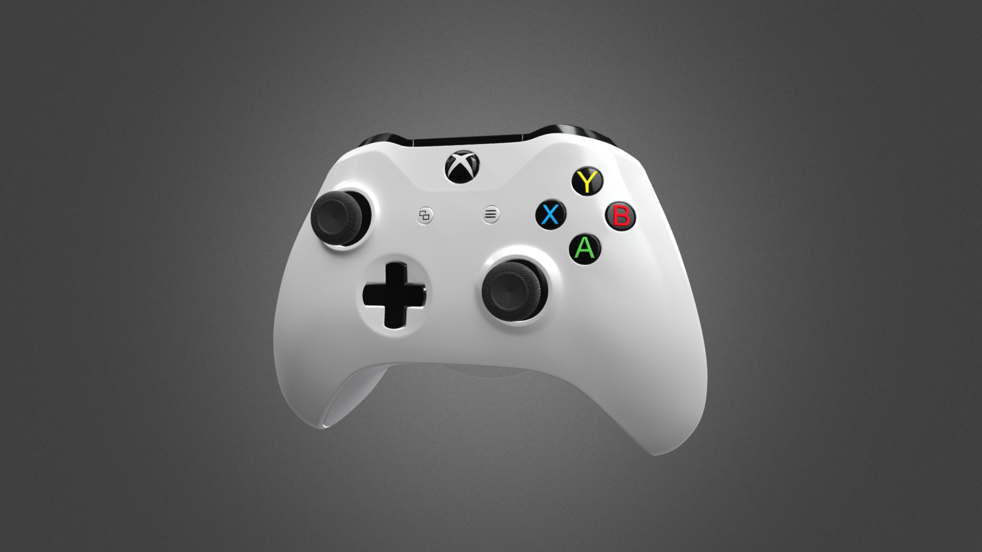 3D model Xbox One S Controller for Element 3D - This is a 3D model of the Xbox One S Controller for Element 3D. The 3D model is about a white video game controller.