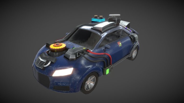 Time Machine: MK IV 3D Model