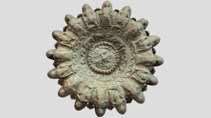 Lampadario etrusco di Cortona 3D Model