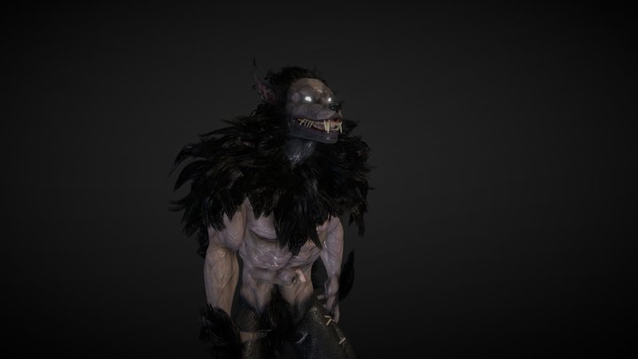 Balvureag - Werewolf 3D Model