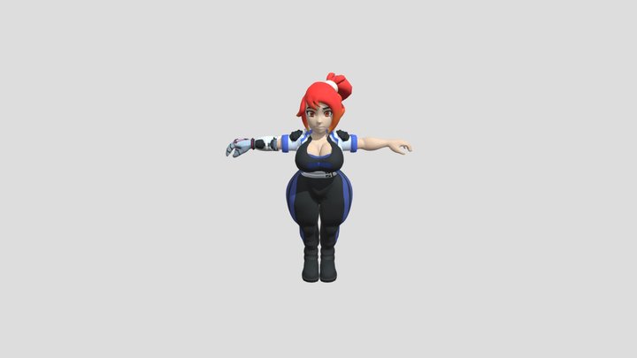 Belle Fontiere Dancing 3D Model