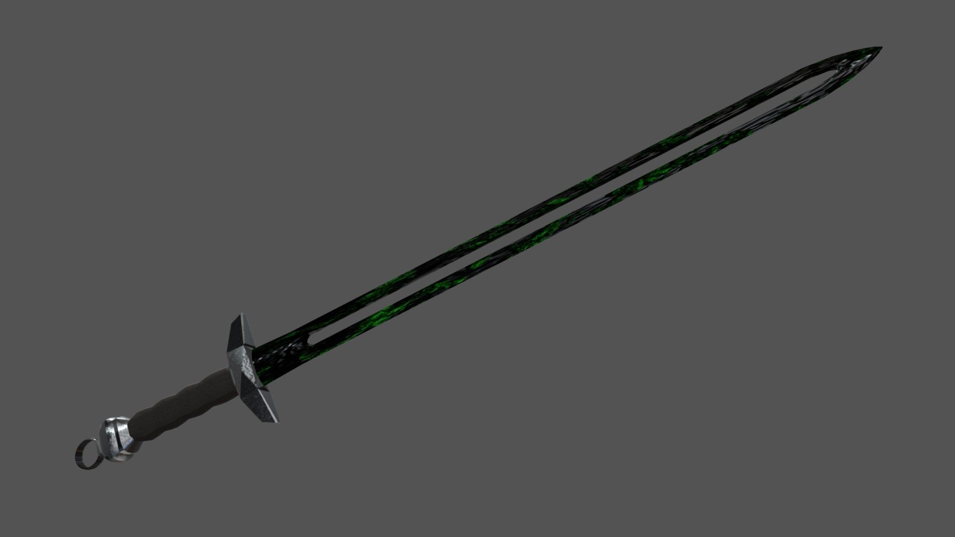 Infested Obsidian Sword