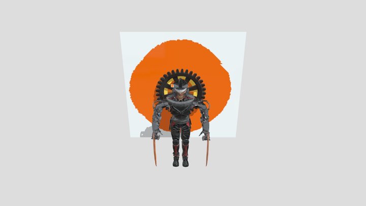 Astro hunter 3D Model