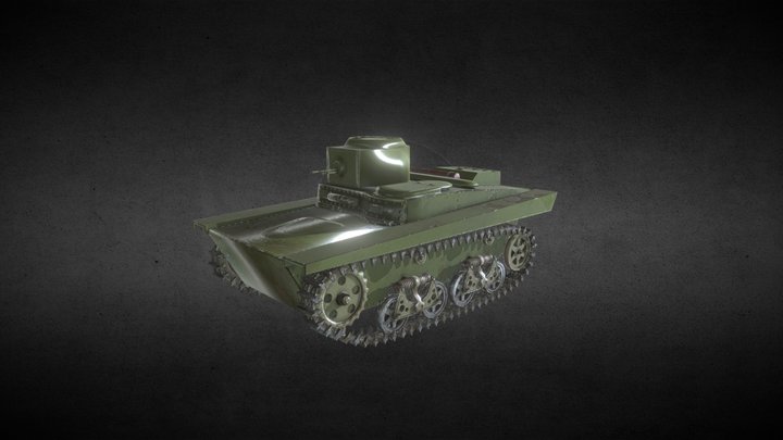 Tank 3D Model