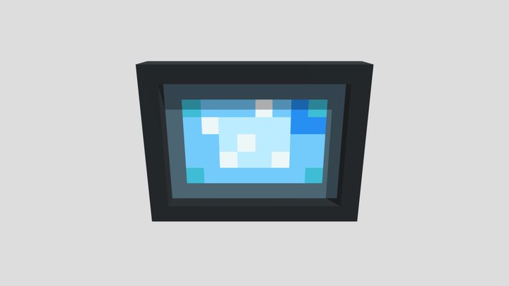 Bubble Glass - Voxel 32x32 – Gratis 3D-model STL