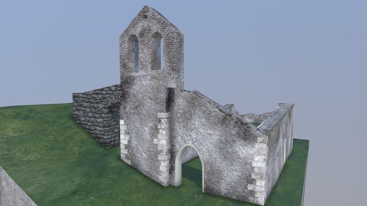 Igreja da Sta. Maria Madalena 3D Model