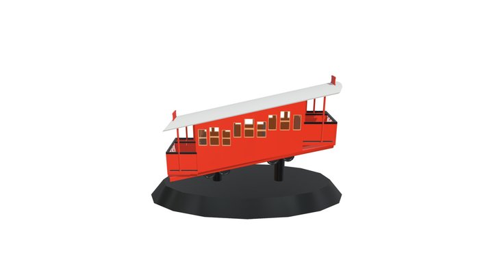 Modello Funicolare di Montecatini 3D Model