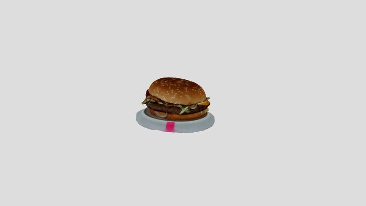 Hamburger 3D Model