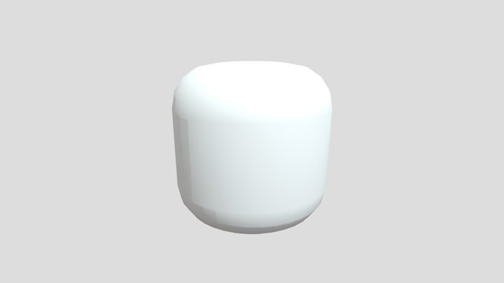 Roblox head for blender 3D Model