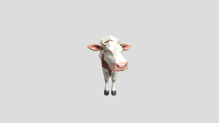 cow low poly 3D Model