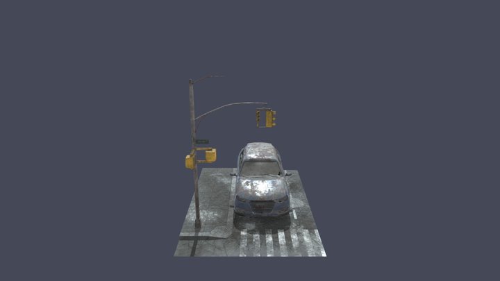DirtyRoad 3D Model