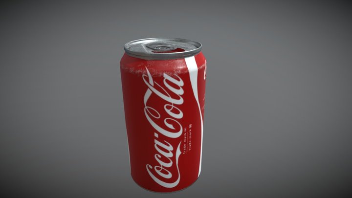 Coca-Cola 3D Model