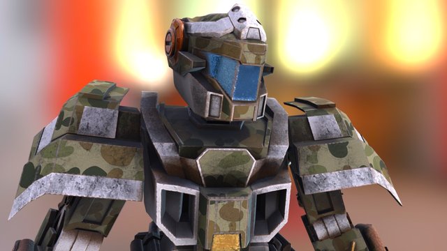Okazaki MKII 3D Model
