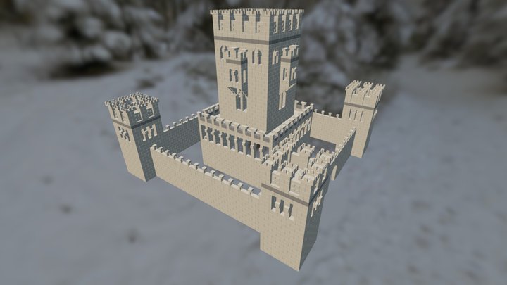Ephemeral Castle. Castillo Efímero 3D Model