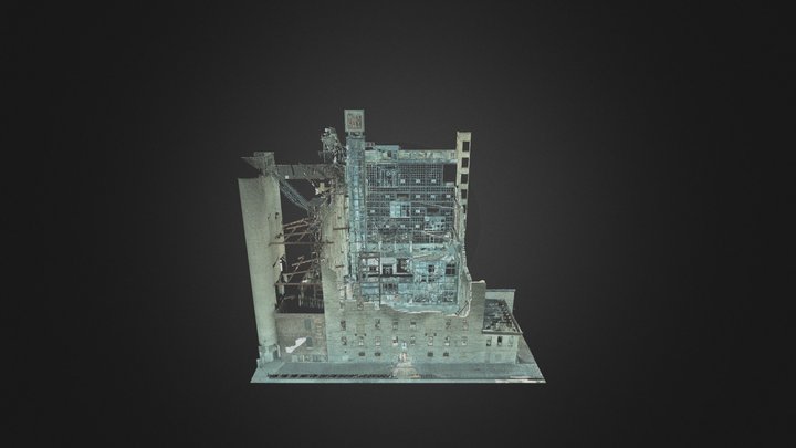 Mill City Ruins 3D Model