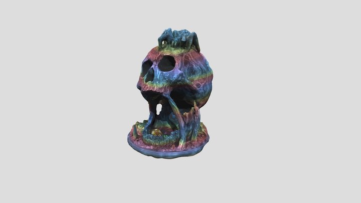 3DPrinted skull