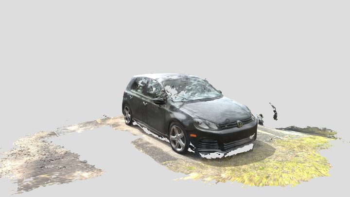 VW Golf 3D Model