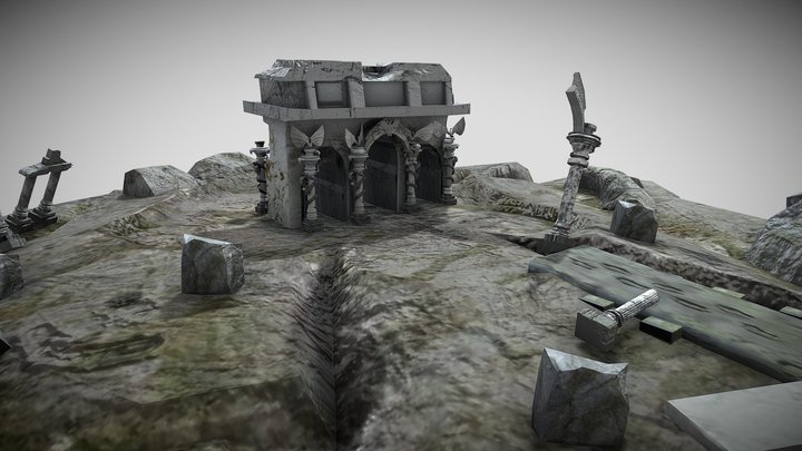 Environment model 3D Model