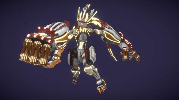 Fulgur - The lightning Hammer 3D Model