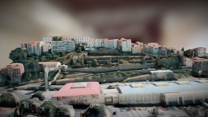 Coimbra, Portugal - Forteresse Project 3D Model