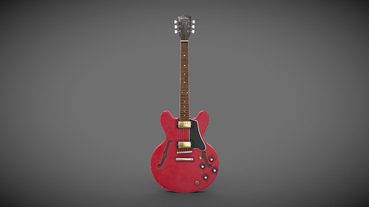 Elektric guitar 3D Model