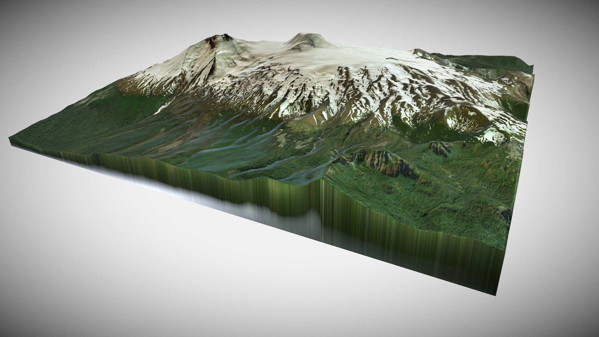 Volcán Mocho-Choshuenco 3D - Los Ríos, Chile