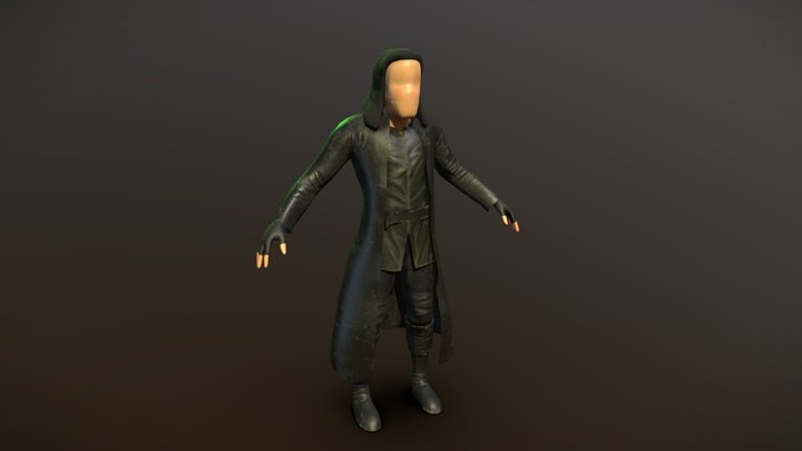 Lord of the Rings Style Character - Aragorn 3D Model