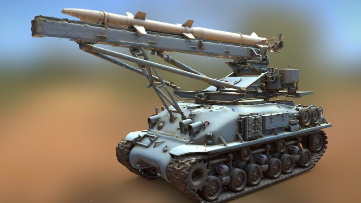 Sherman rocket launcher KILSON 3D Model