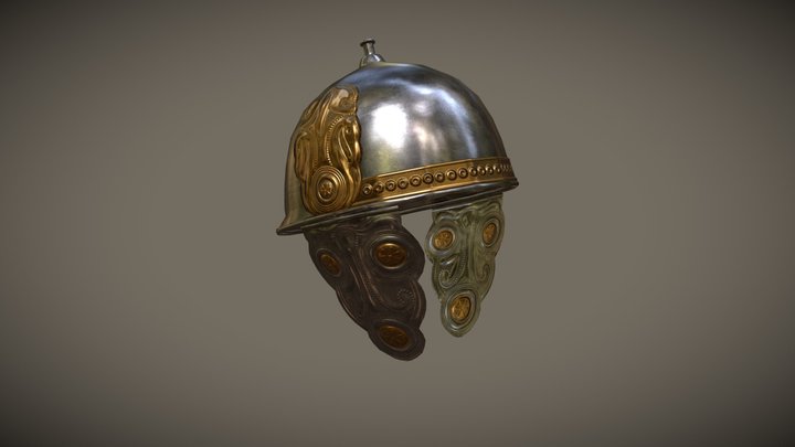 Celtic Helmet (2) 3D Model