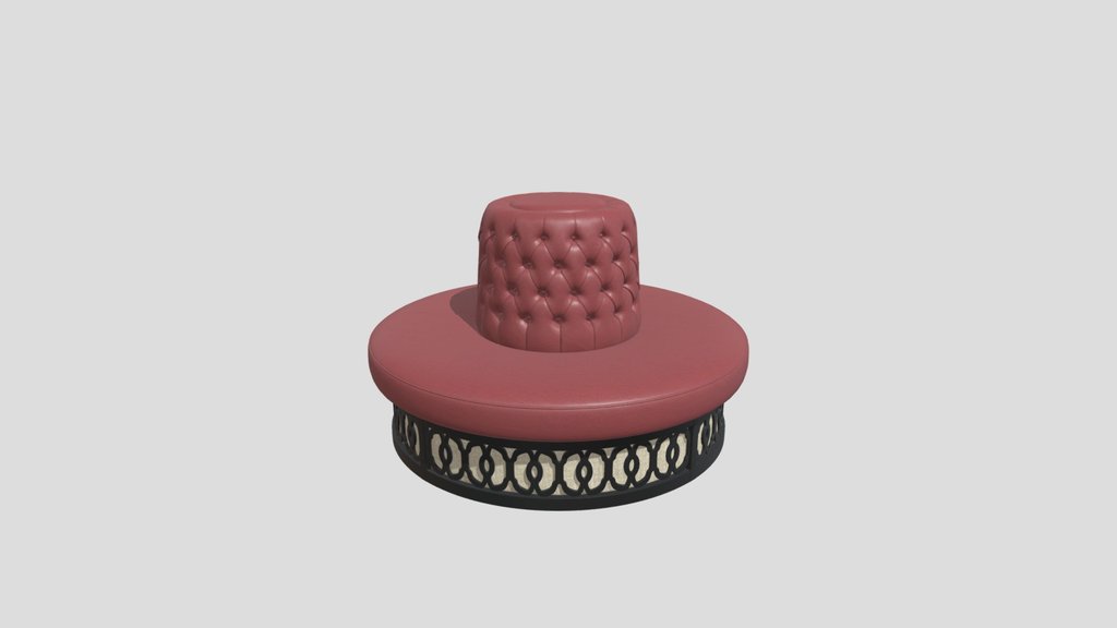 Bruno Zampa Joshua Round Bench