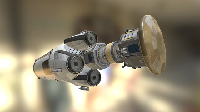 SLS Munar 64k 3D Model