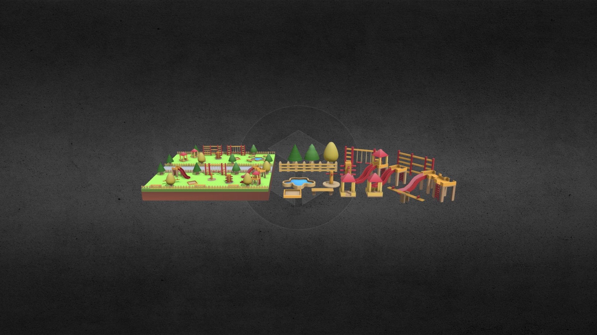 Playground — Sketchfab embed 3D viewer