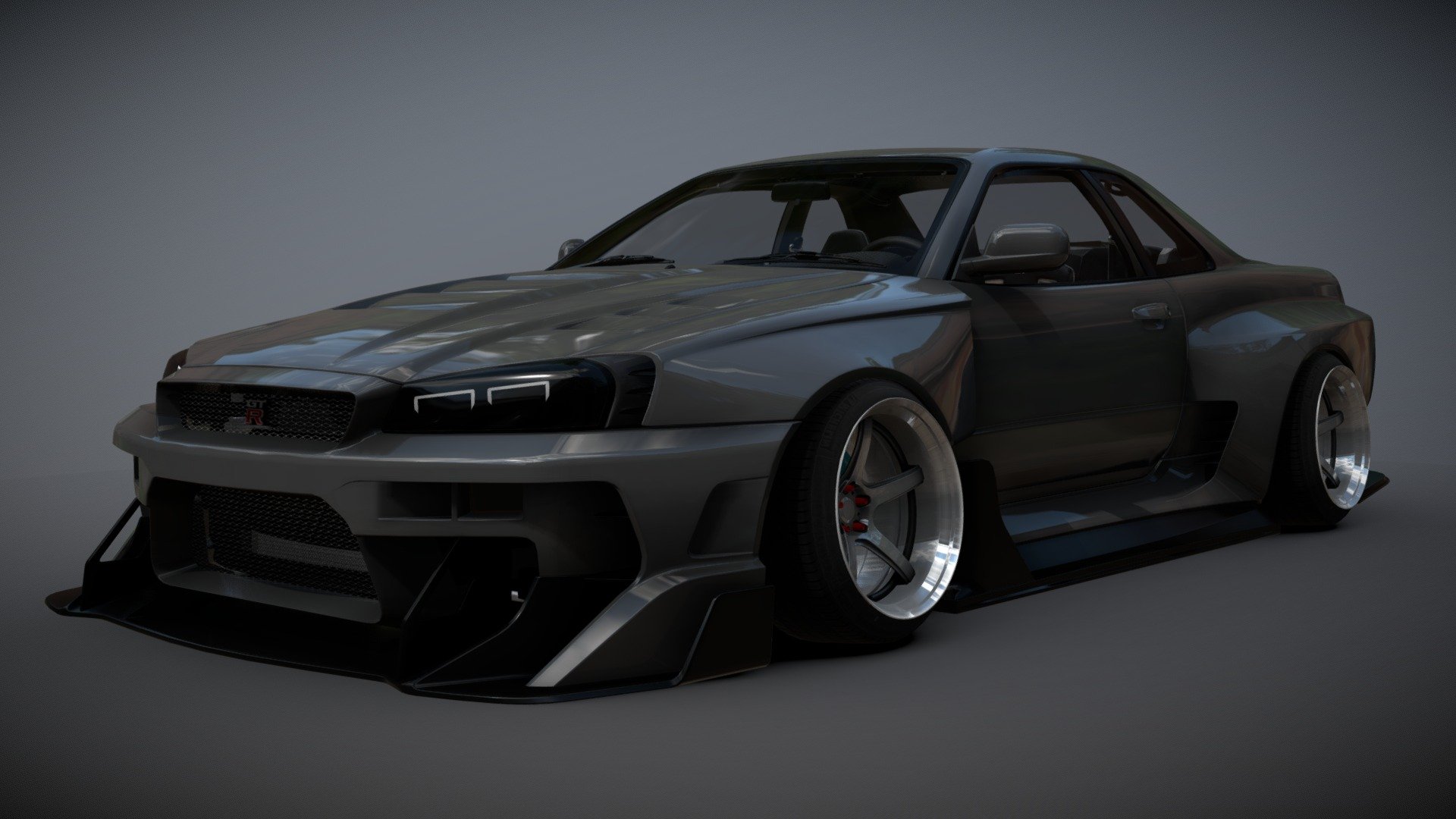 Nissan Skyline R34 Hycade - 3D model by DubrovWorks [975a4d5] - Sketchfab