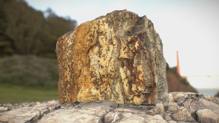 Yello/black rock 1 – Modèle 3D gratuit STL