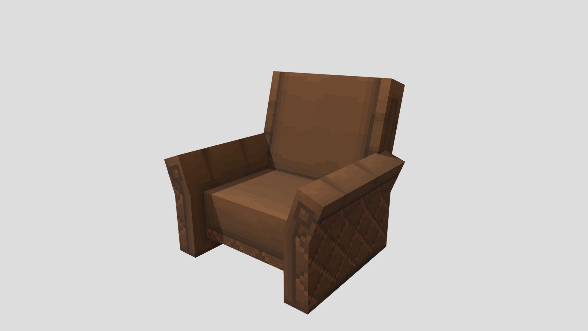 Chair (Minecraft item) - 3D model by MineShimado (@myshimado) [975baea ...