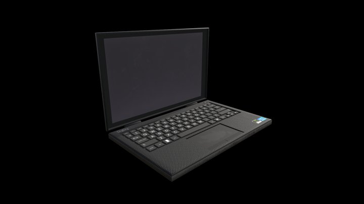 Laptop, notebook 3D Model
