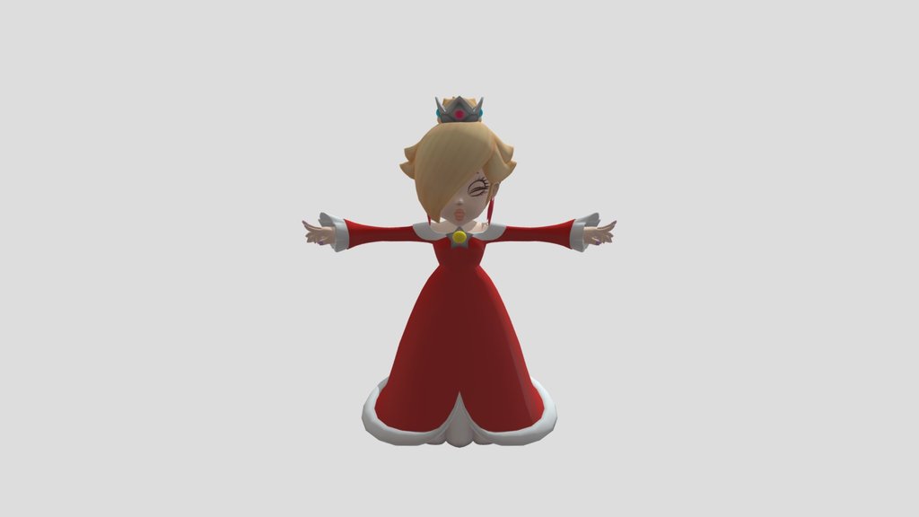 Super Mario 3d world fire Rosalina