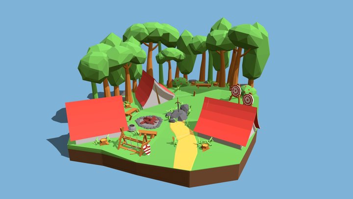 1IGP31_D_DeClercq_Gulliver_SimpleScene 3D Model