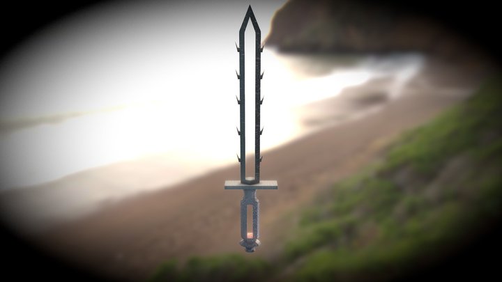 Sword Mesh 3D Model