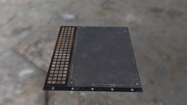 Tilable Floor Plate 3D Model