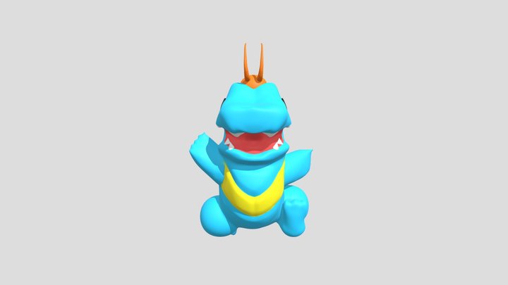 Totodile Loki 3D Model