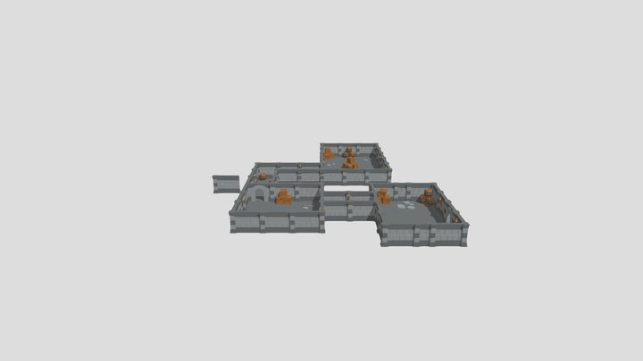 Dungeon 3D Model