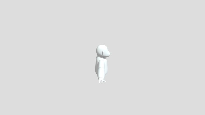 gorilla tag player model 3D Model