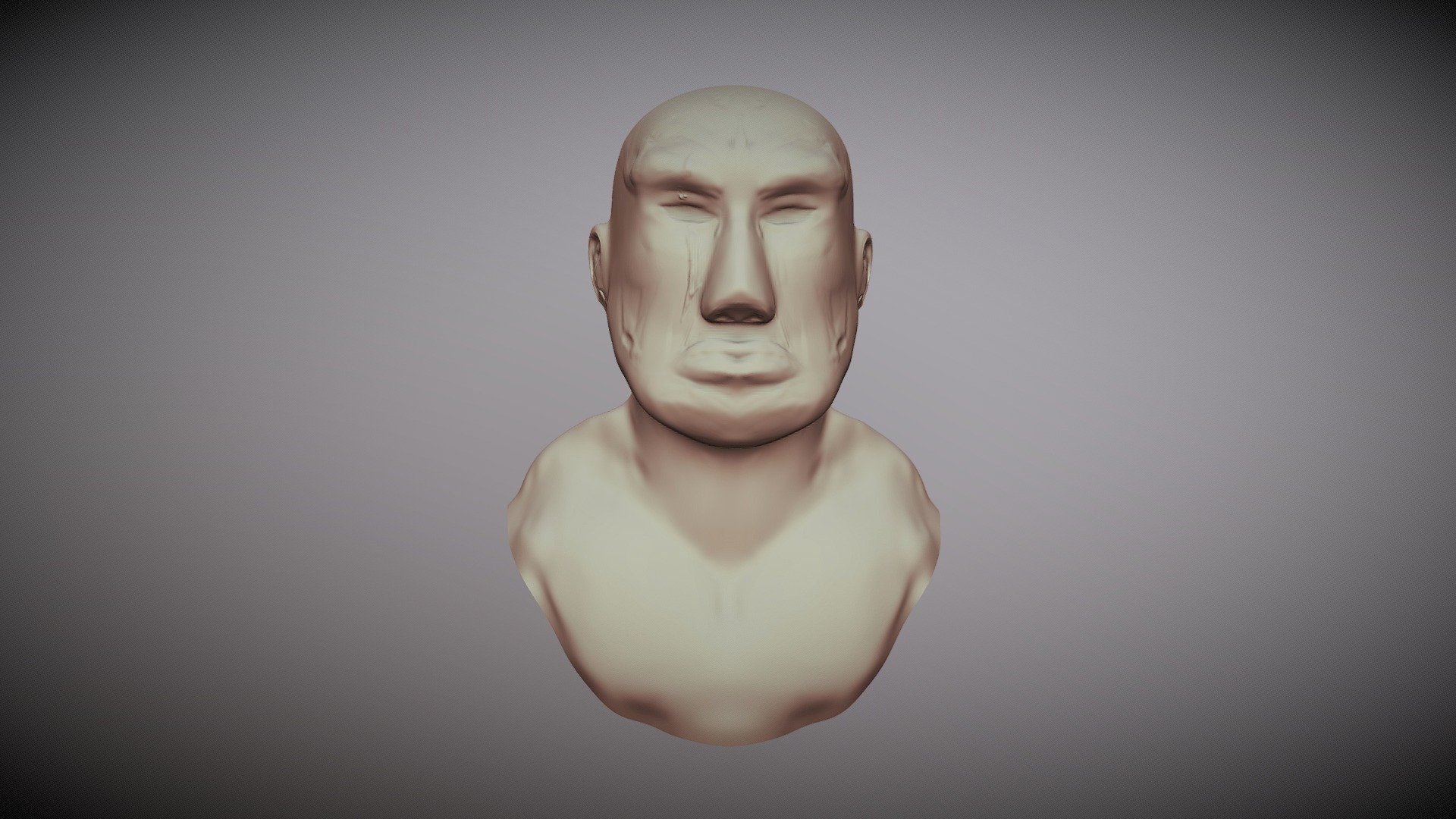 warrior face - 3D model by AwanZ (@wanart6322) [97605d5] - Sketchfab