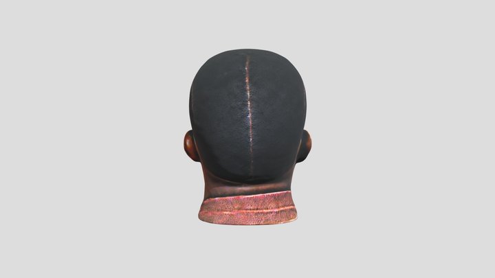 Kanye West Head By Geraldine 3D Model