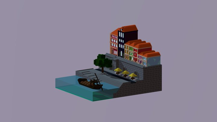 Ribeira oVoxel 3D Model