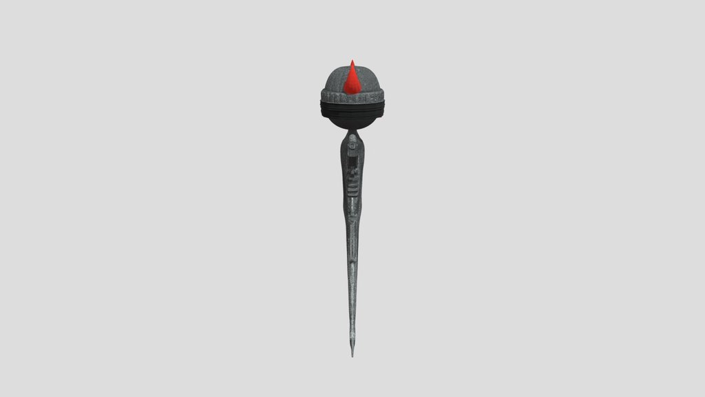 demon gunman 3d model