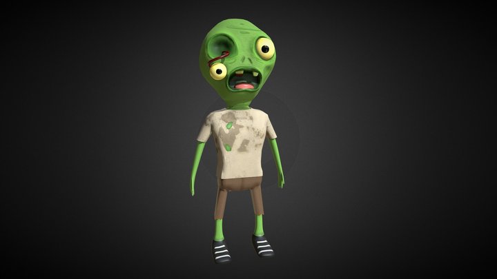 Zombie 3D Model