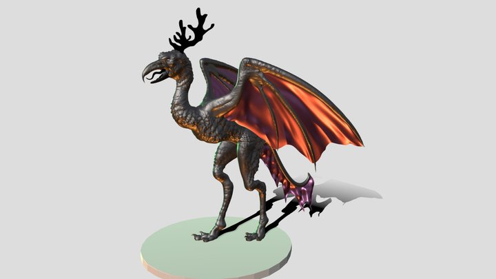 shadow bird 3D Model