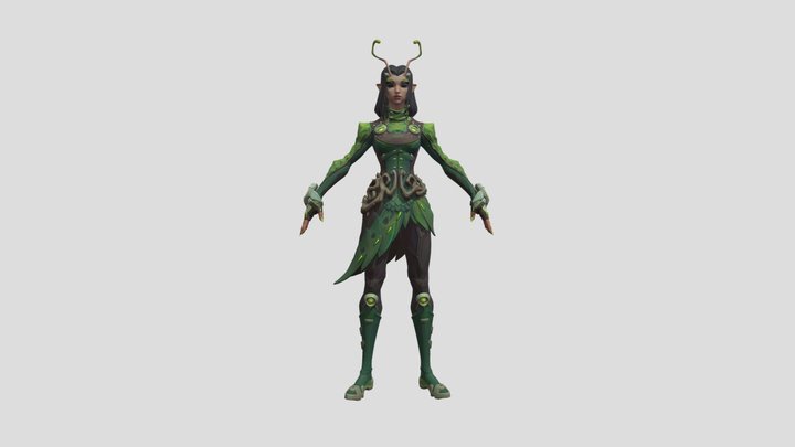 Mantis | Marvel Rivals 3D Model